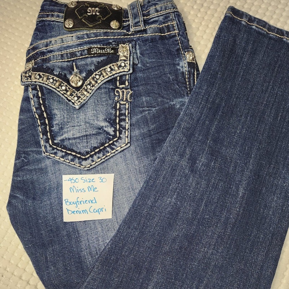 Miss Me Denim Capri